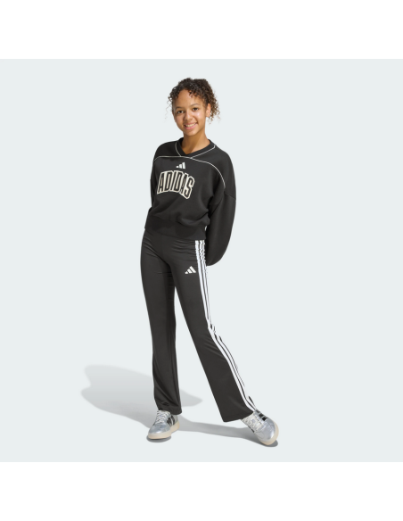 adidas STADIUM Mädchen-Sweatshirt - SCHWARZ