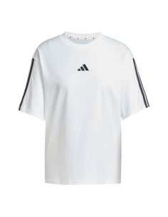 T-SHIRT DONNA Adidas ESSENTIALS 3 STRIPES - BIANCO 2