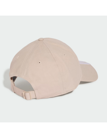 Casquette de baseball ADIDAS à 3 bandes - BEIGE