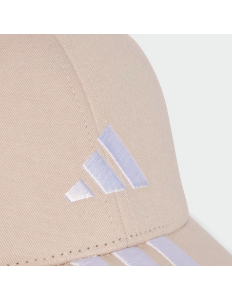 Gorra de béisbol ADIDAS 3 bandas - BEIGE