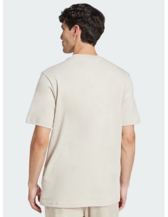 Adidas Essentials Small Logo men's t-shirt - BEIGE 2