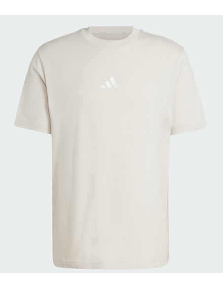 Camiseta Adidas Essentials Small Logo para hombre - BEIGE