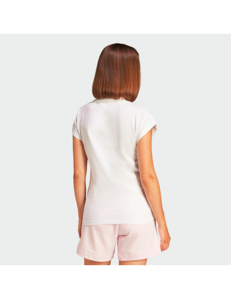 CAMISETA DE MUJER Adidas Essentials Linear - BLANCA