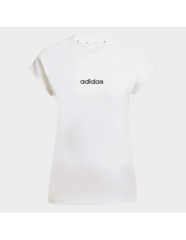 T-SHIRT DONNA Adidas Essentials Linear - BIANCO