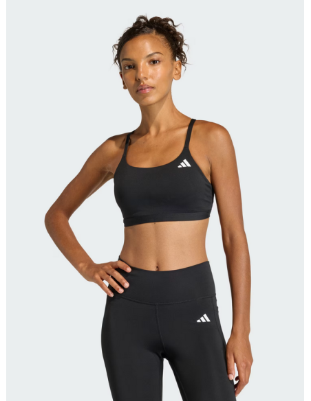 Top Donna Adidas Sports Optime Essentials - Nero