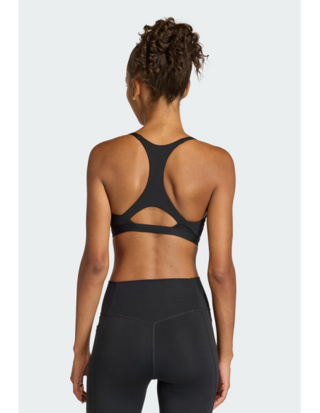 Top Donna Adidas Sports Optime Essentials - Nero