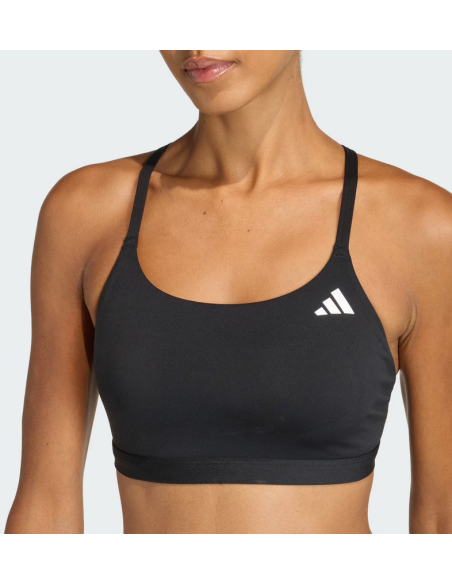 Top Donna Adidas Sports Optime Essentials - Nero