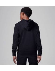 Jordan Boys' MJ Brooklyn Zip-Up Hoodie - Black 2