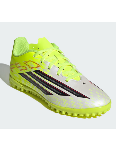 Scarpe Calcetto Bambino Adidas F50 CLUB - Giallo Fluo