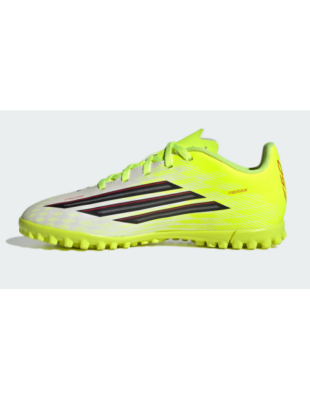 Scarpe Calcetto Bambino Adidas F50 CLUB - Giallo Fluo
