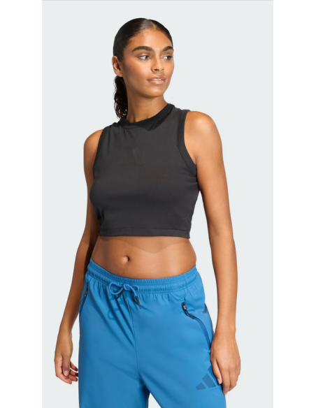 Adidas Z.N.E. Damen-Top – Schwarz