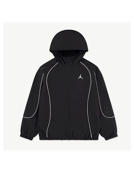 Jordan Block Boys' Windbreaker Jacket - Black