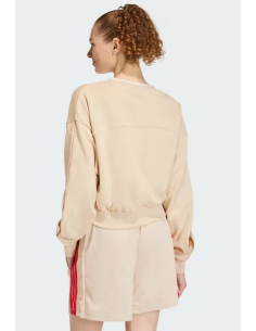 Adidas Women's Stadium Crew Sweatshirt - Beige 2