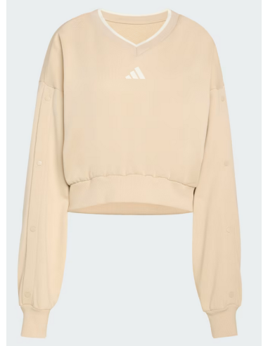 Adidas Damen-Sweatshirt Stadium Crew – Beige