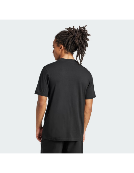 T-shirt uomo Adidas Essentials Single Jersey- Nero