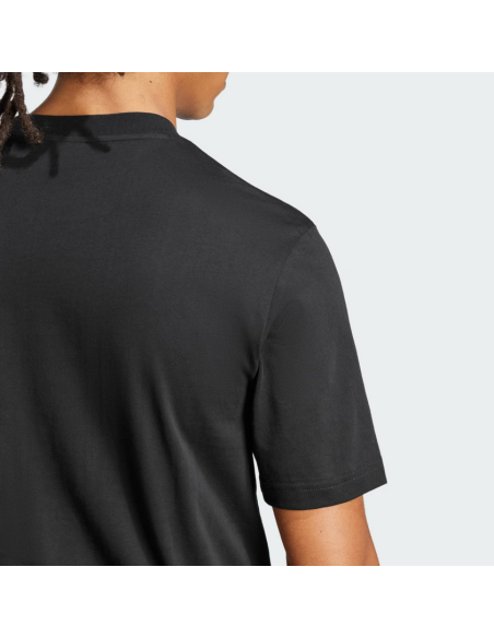 Adidas Essentials Single Jersey Herren-T-Shirt – Schwarz