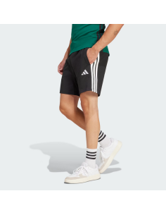 Adidas Essentials 3-Stripes Men's Shorts - BLACK