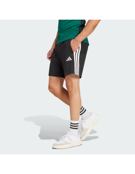 Adidas Essentials 3-Streifen Herrenshorts – SCHWARZ