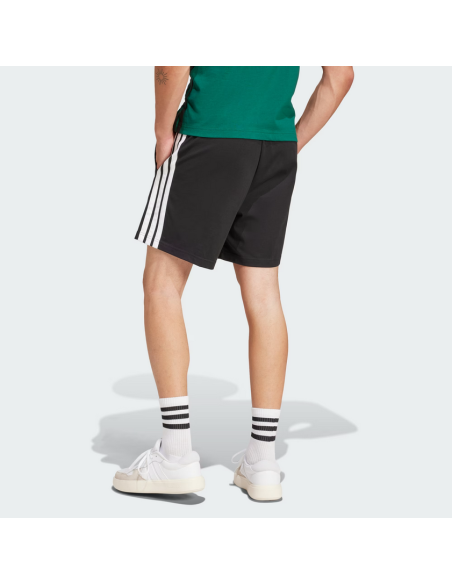 Adidas Essentials 3-Stripes Men's Shorts - BLACK