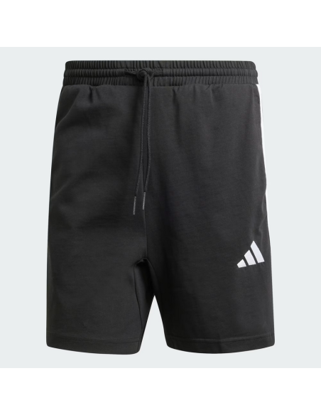 Pantalones cortos Adidas Essentials 3-Stripes para hombre - NEGRO