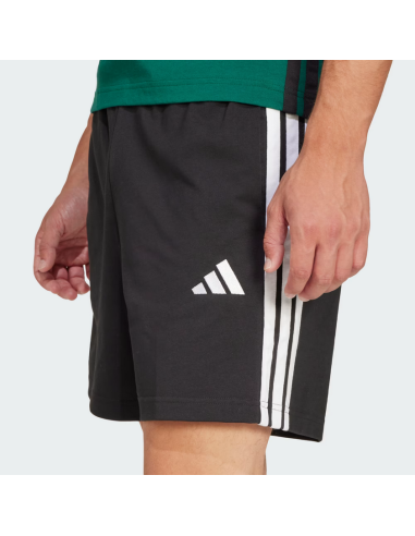 Adidas Essentials 3-Stripes Men's Shorts - BLACK