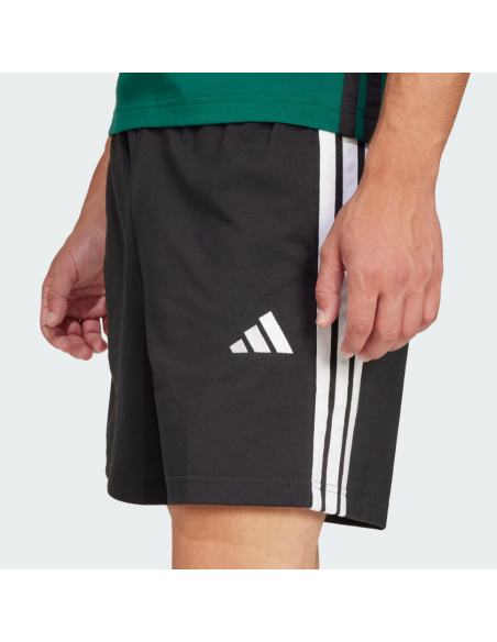 Adidas Essentials 3-Stripes Men's Shorts - BLACK