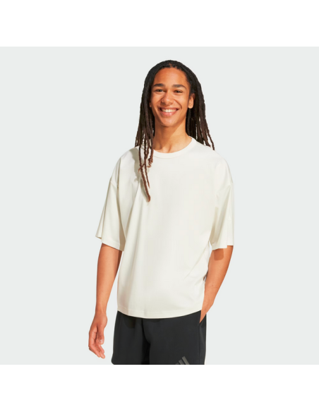 Adidas SOFT LUX TEE Men's T-Shirt - WHITE