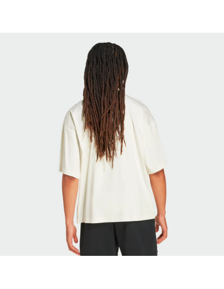 Camiseta Adidas SOFT LUX TEE para hombre - BLANCA