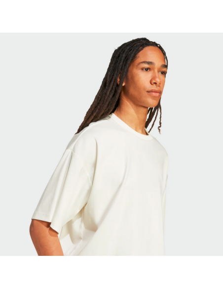 T-shirt uomo Adidas SOFT LUX TEE- BIANCO