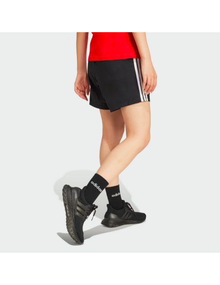 Short Adidas Essentials 3 bandes pour femme - Noir