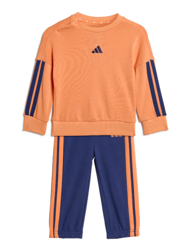 Adidas 3-Stripes Kids Tracksuit - Orange/Blue
