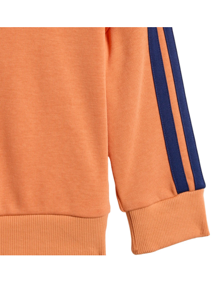 Adidas 3-Stripes Kids Tracksuit - Orange/Blue