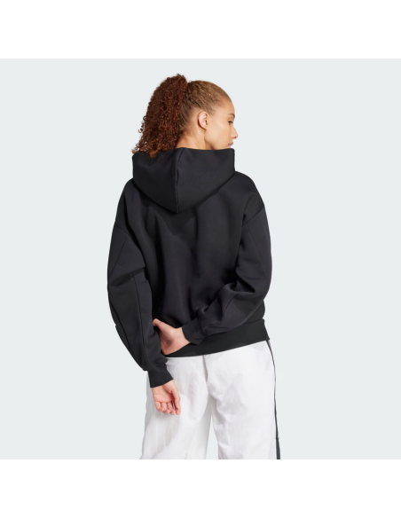 Sudadera Adidas Future Icons 3-Stripes para mujer - Negra
