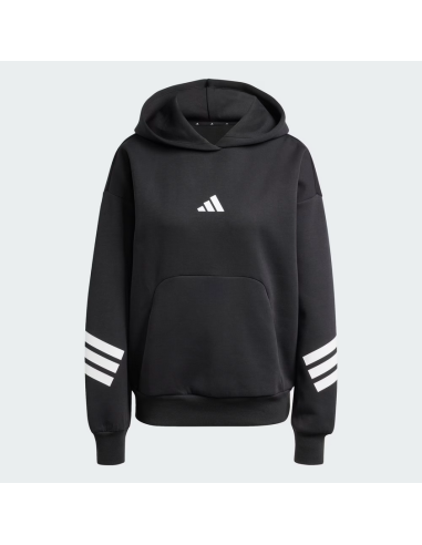Felpa Donna Adidas Future Icons 3-Stripes - Nero