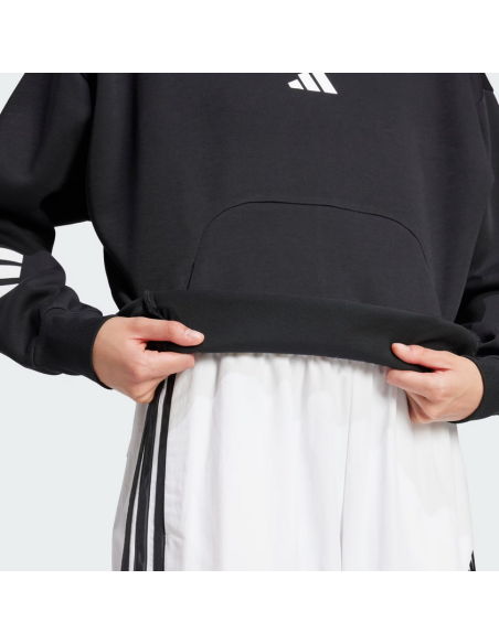 Adidas Future Icons 3-Stripes Women's Sweatshirt - Black