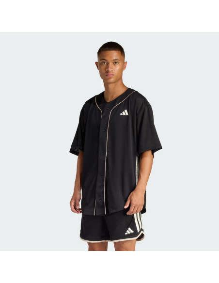 T-shirt uomo Adidas STADIUM MESH BASEBALL - Nero