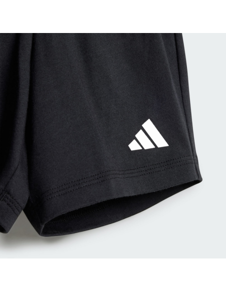 Completo Bambino Adidas ESSENTIAL TEE - BIANCO\NERO
