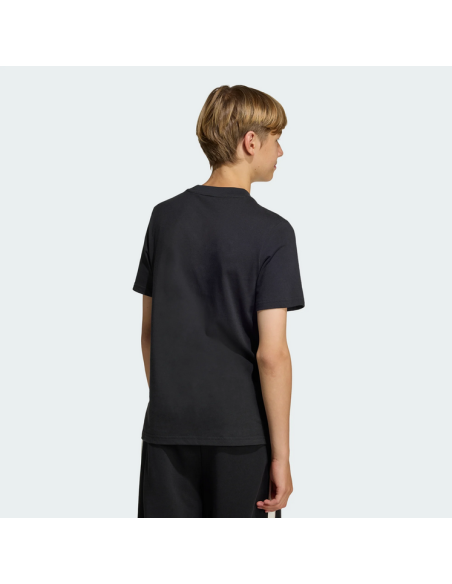 T-shirt adidas ragazzo STADIUM LETTERING - NERO