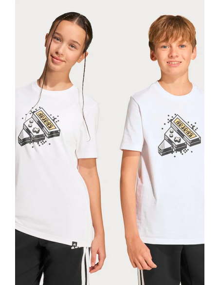 Adidas GAME Unisex-T-Shirt – Weiß
