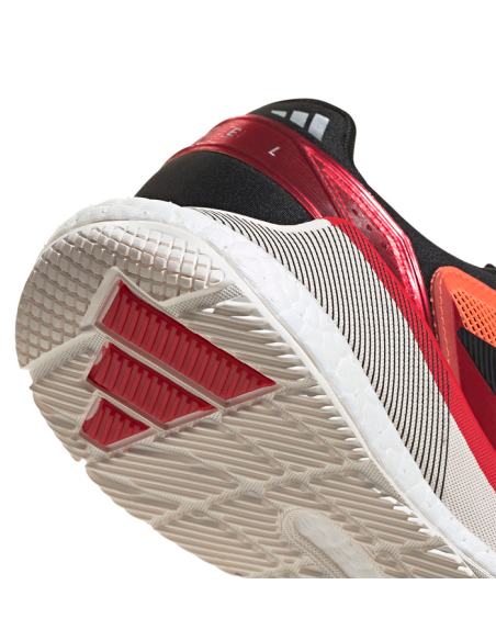 Scarpe Uomo Adidas Padel Crazyquick BOOST - Arancio