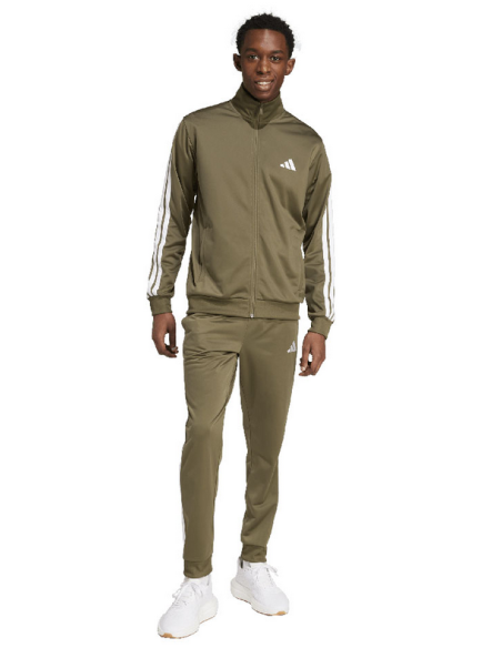 Tuta Uomo Adidas 3 Stripes - Verdone