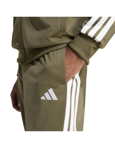 Adidas 3 Stripes Men's Tracksuit - Green