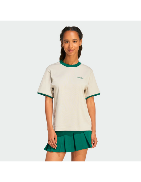 WOMEN'S T-SHIRT Adidas Seasonal Essentials Colorpop - BEIGE