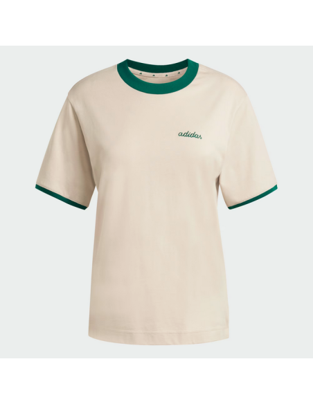 T-SHIRT DONNA Adidas Seasonal Essentials Colorpop - BEIGE