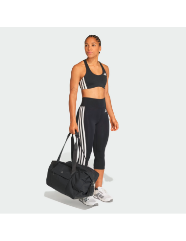 Leggings donna Optime Essentials 3 strisce 3/4...