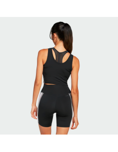 Top Donna Adidas Train Essentials 3-Stripes - Nero 2