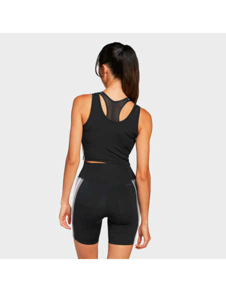 Top Donna Adidas Train Essentials 3-Stripes - Nero
