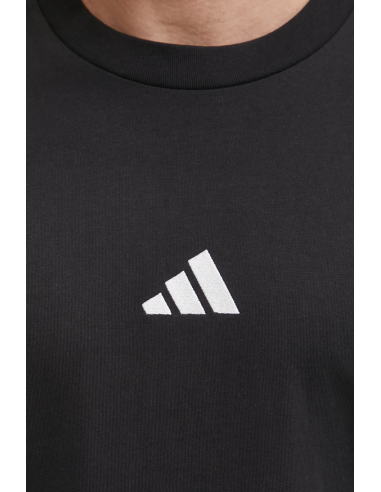 Adidas Essentials 3-Stripes men's t-shirt - Black