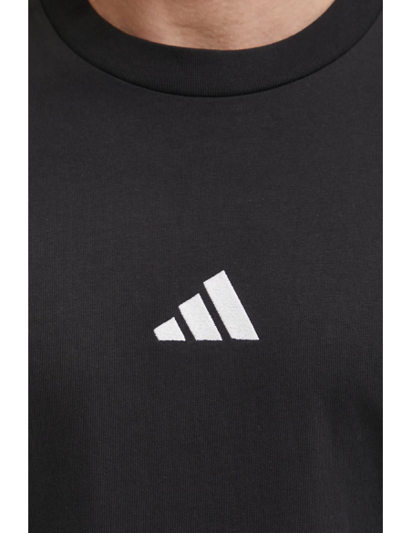 Adidas Essentials 3-Stripes men's t-shirt - Black