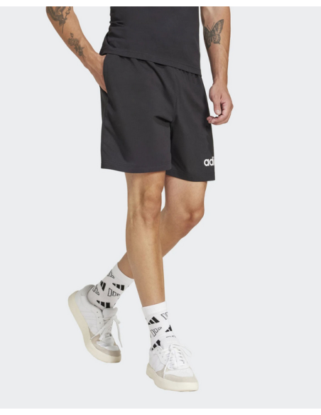 Pantaloncino Uomo Adidas LIN SJ - NERO
